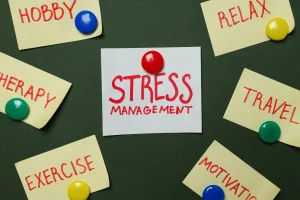 Sticky notes for stress and stressors